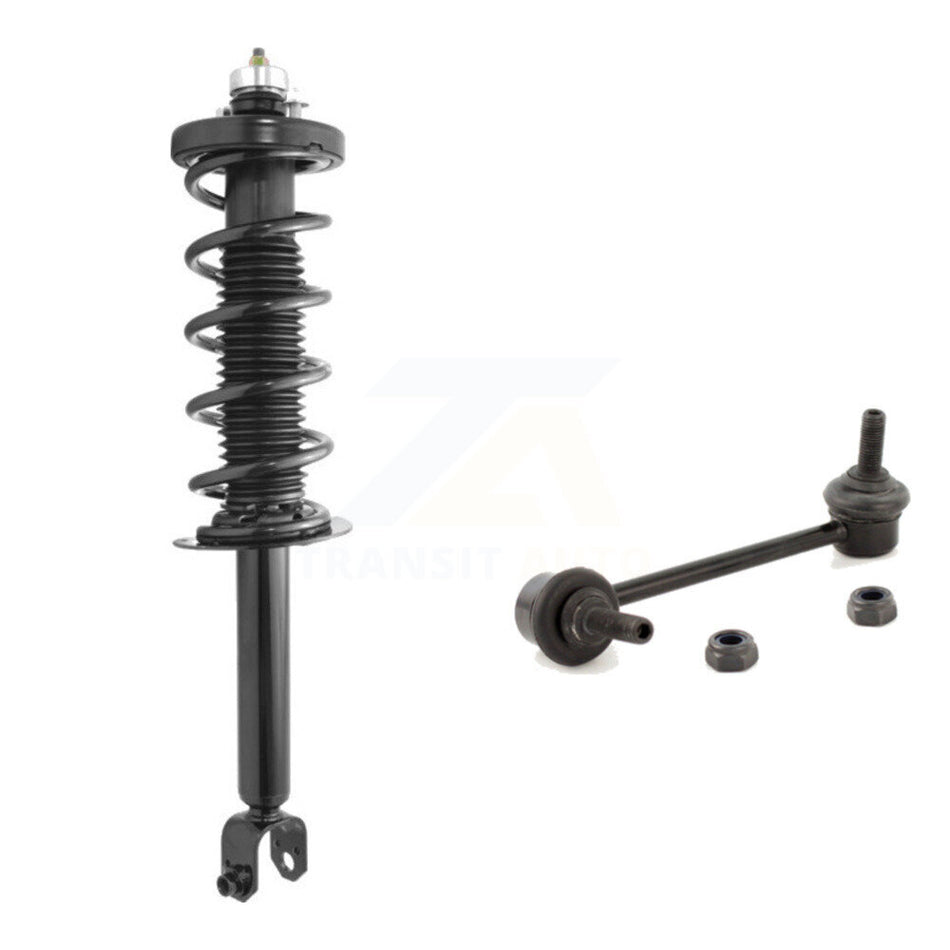 Rear Left Shock Assembly & TQ Link Kit For 2013-2017 Honda Accord Excludes Hybrid Models KSS-105242