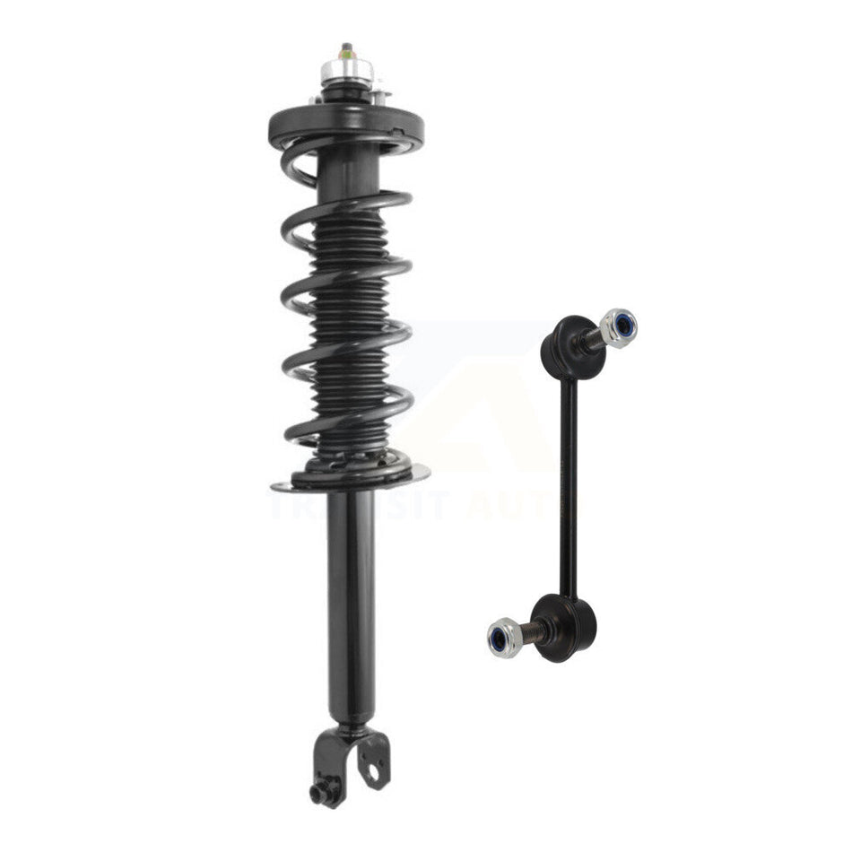 Rear Right Shock Assembly & TQ Link Kit For 2013-2017 Honda Accord Excludes Hybrid Models KSS-105244
