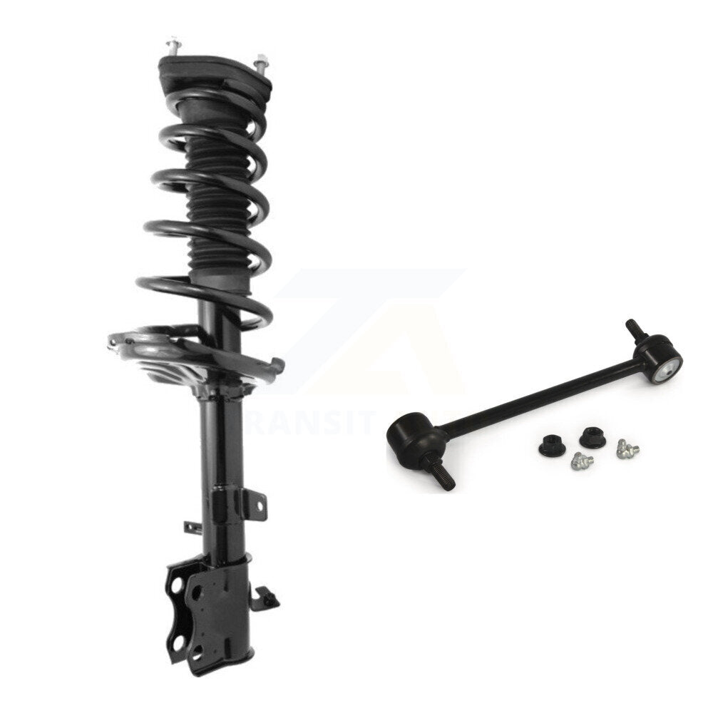 Rear Left Shock Assembly & TQ Link Kit For 09-12 Toyota Venza Excludes Front Wheel Drive KSS-105326