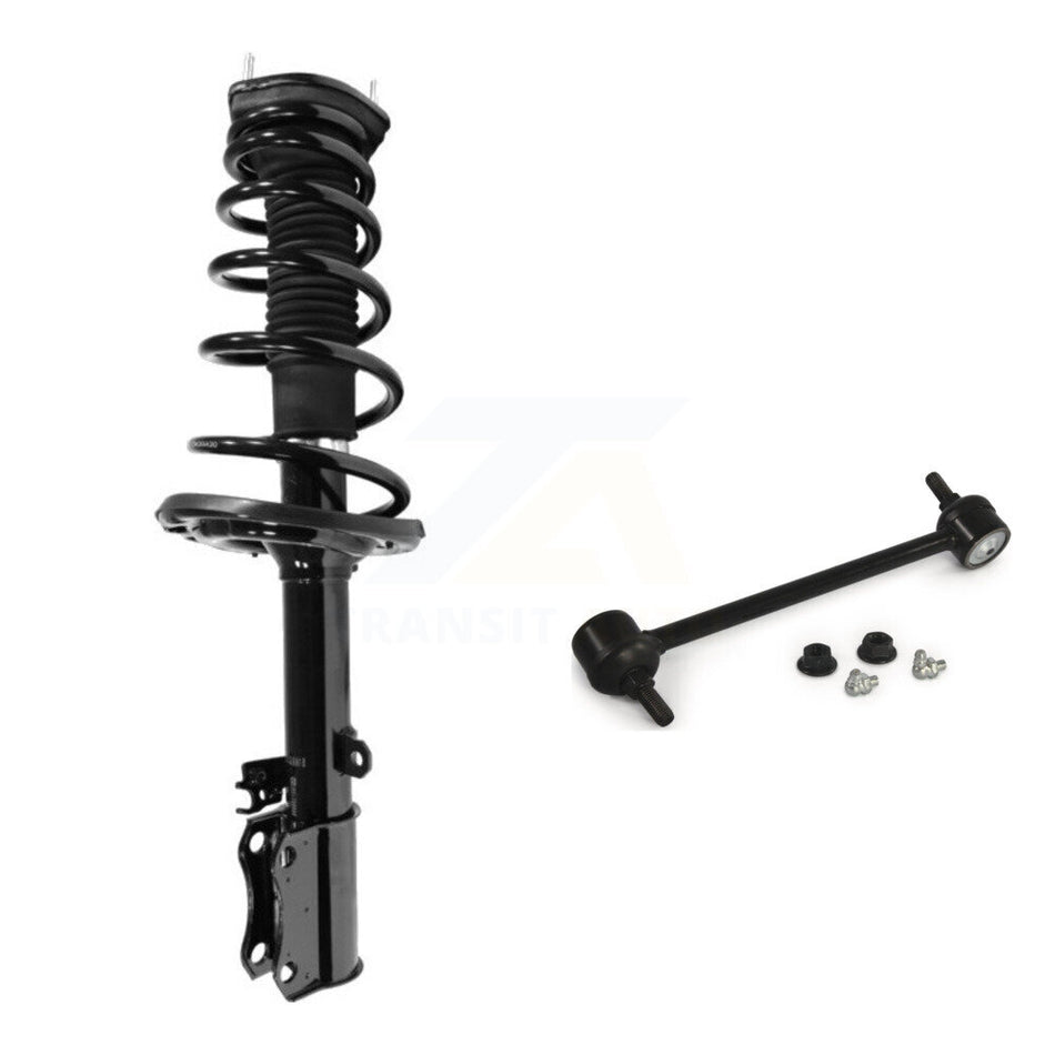 Rear Left Complete Shock Assembly And TQ Link Kit For Toyota Camry Solara Lexus ES330 KSS-105327