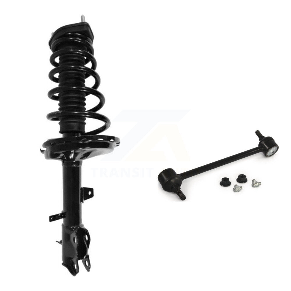 Rear Left Complete Shock Assembly And TQ Link Kit For Lexus RX350 Toyota Highlander RX330 KSS-105328