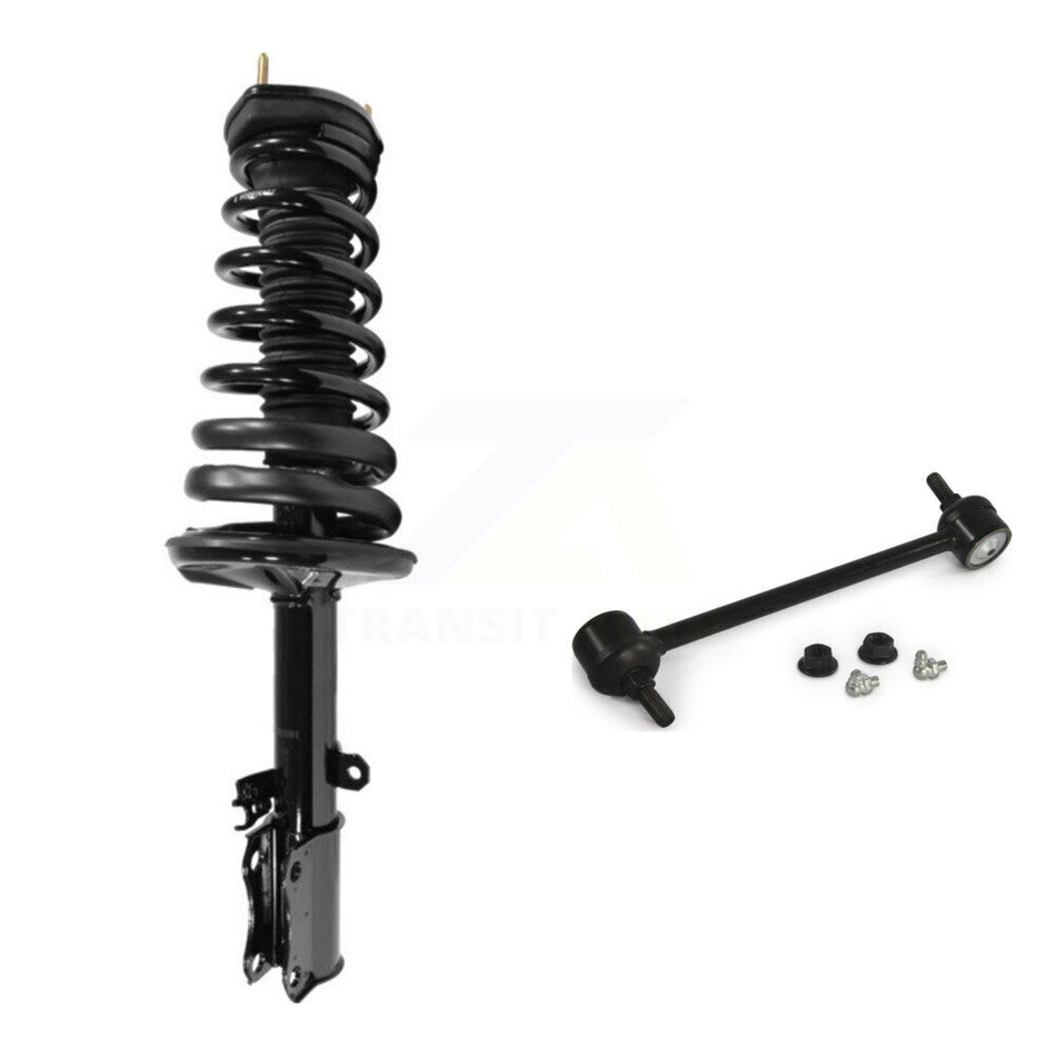 Rear Left Complete Shock Assembly And TQ Link Kit For 2002-2003 Toyota Camry Lexus ES300 KSS-105331