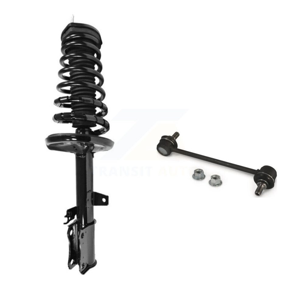 Rear Left Complete Shock Assembly TQ Link Kit For Toyota Camry Solara Excludes V6 Engine KSS-105336
