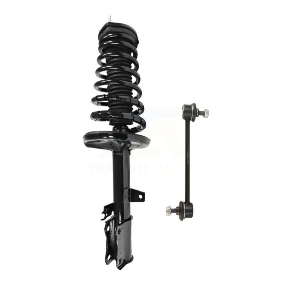 Rear Left Complete Shock Assembly TQ Link Kit For Toyota Camry Solara Excludes V6 Engine KSS-105336