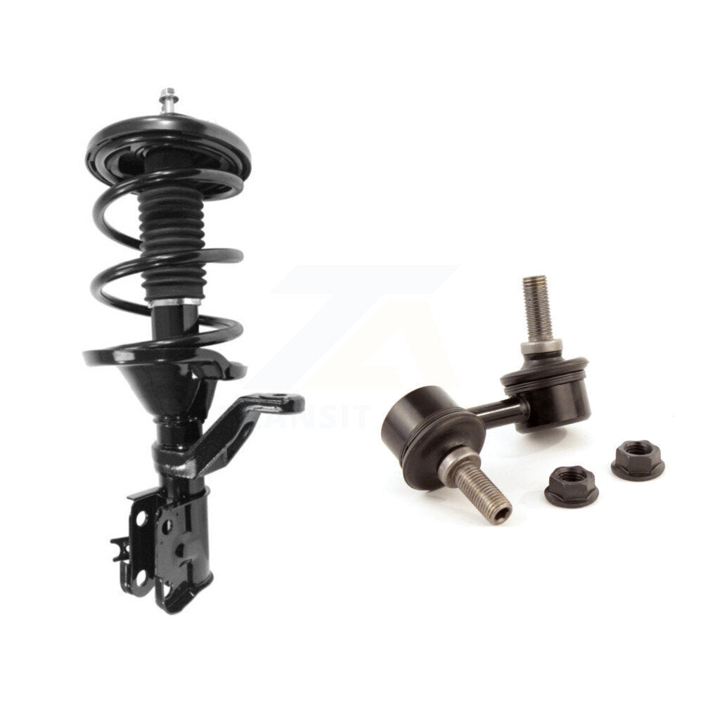 Front Left Complete Shock Assembly And TOR Link Kit For 2002-2004 Acura RSX KSS-105342