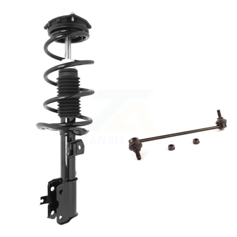 Front Left Complete Shock Assembly And TOR Link Kit For Nissan Rogue Select FWD KSS-105348