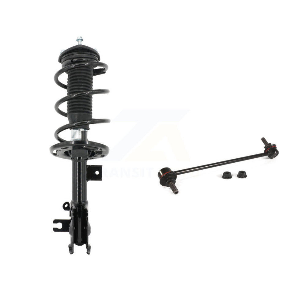 Front Left Complete Shock Assembly And TOR Link Kit For 2014-2018 Mazda 3 KSS-105355
