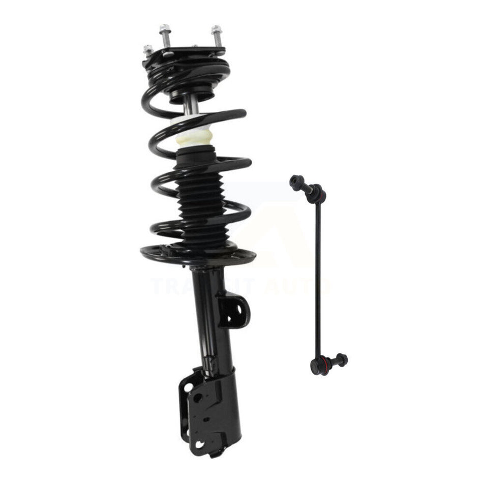 Front Left Complete Shock Assembly And TOR Link Kit For Ford Explorer AWD KSS-105358