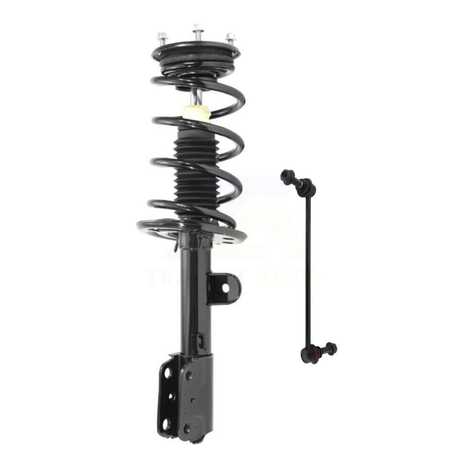 Front Left Shock Assembly And TOR Link Kit For Ford Explorer Police Interceptor Utility KSS-105359