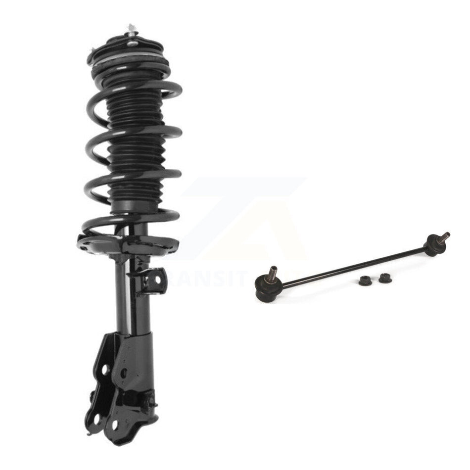 Front Left Shock Assembly And TOR Link Kit For 2012 Honda Civic Excludes Coupe Si Model KSS-105365