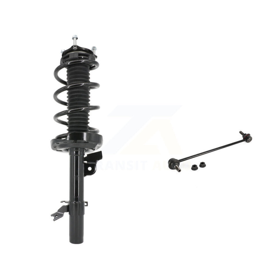 Front Left Complete Shock Assembly And TOR Link Kit For Honda Pilot Ridgeline KSS-105374