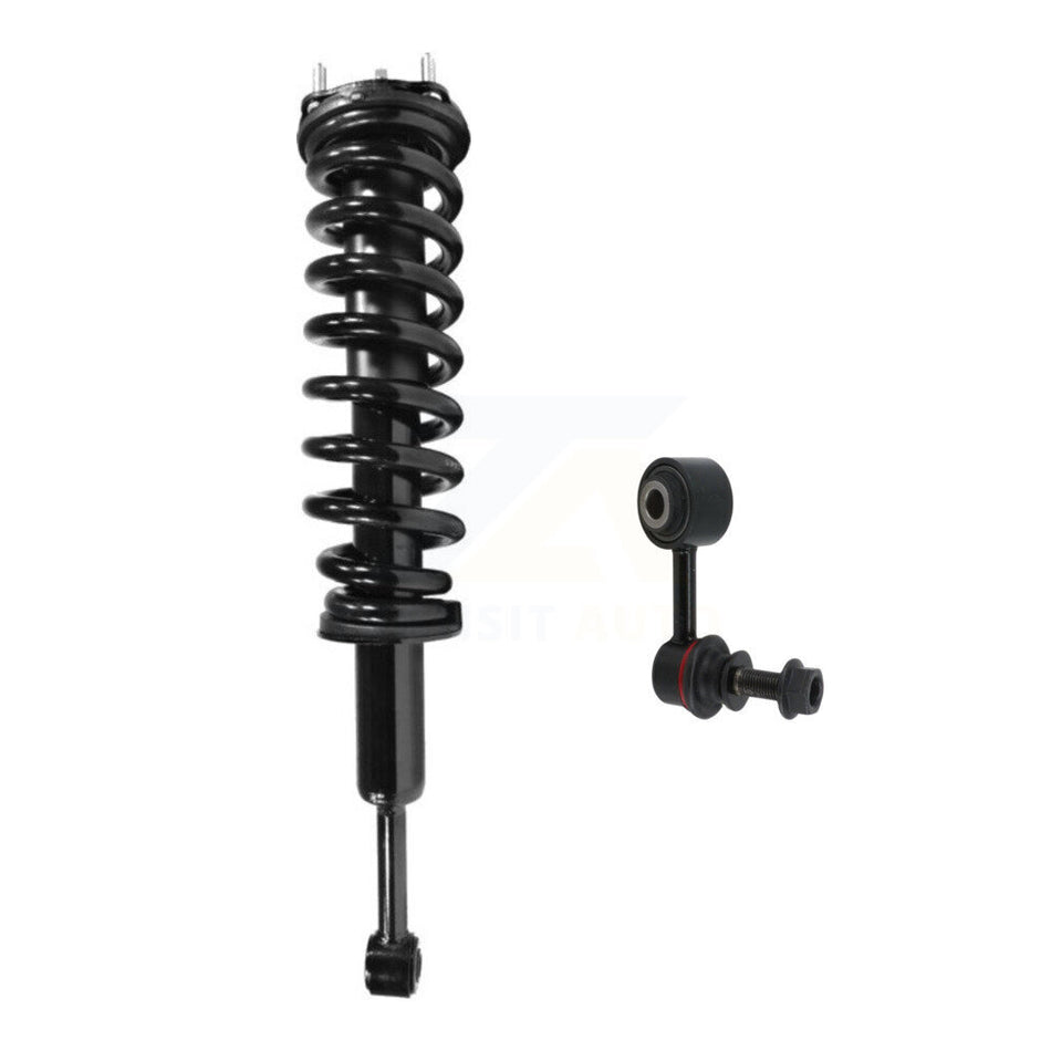 Front Left Shock Assembly & TOR Link Kit For 2007-2021 Toyota Tundra Excludes TRD Package KSS-105386