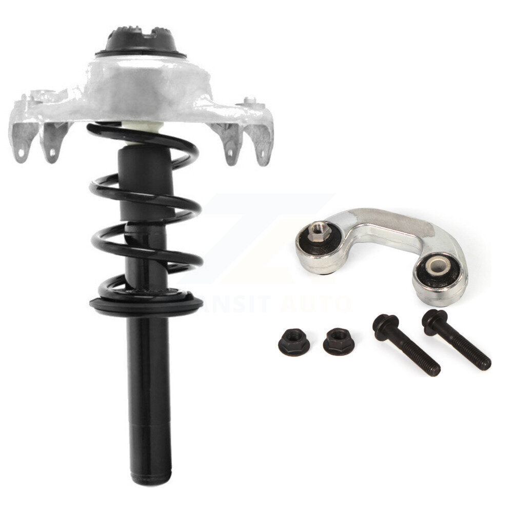 Front Left Complete Shock Assembly And TOR Link Kit For 2009 Audi A4 Quattro Convertible KSS-105388