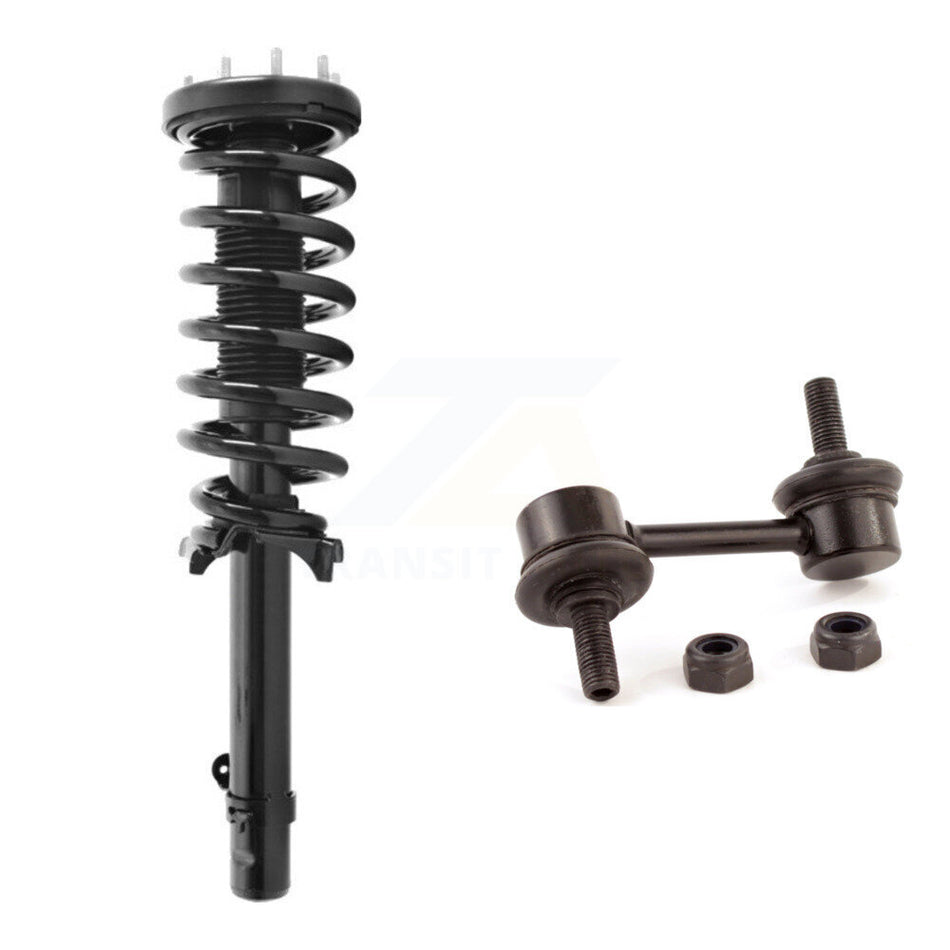 Front Left Shock Assembly And TOR Link Kit For 2008-2012 Honda Accord Sedan with 3.5L KSS-105403