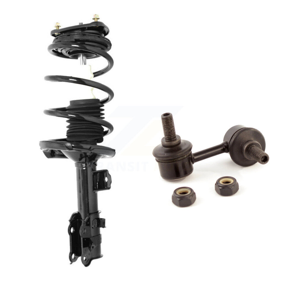 Front Left Complete Shock Assembly And TOR Link Kit For 2006 Hyundai Accent Hatchback KSS-105424