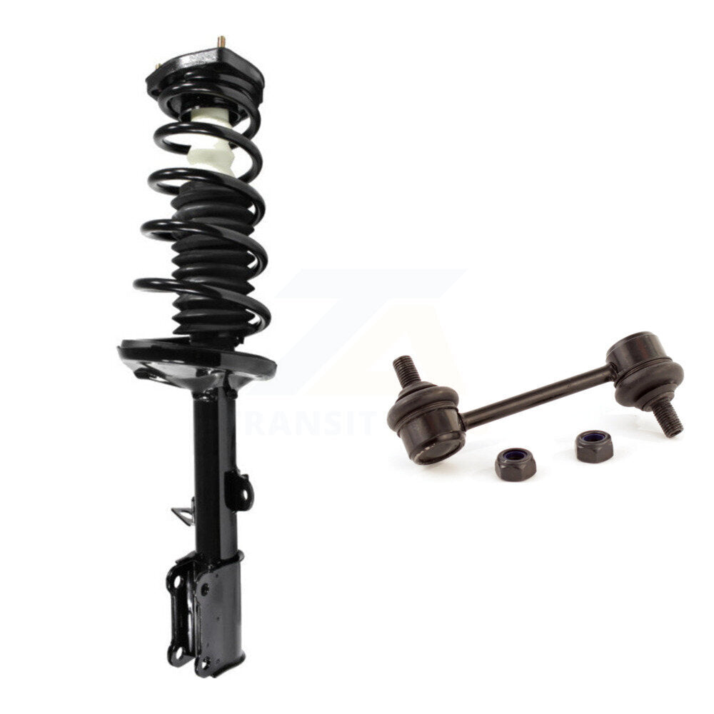 Rear Left Complete Shock Assembly And TOR Link Kit For Toyota Corolla Prizm Chevrolet Geo KSS-105437