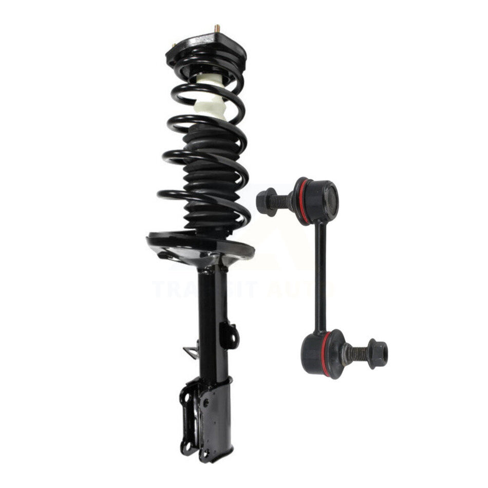 Rear Left Complete Shock Assembly And TOR Link Kit For Toyota Corolla Prizm Chevrolet Geo KSS-105437