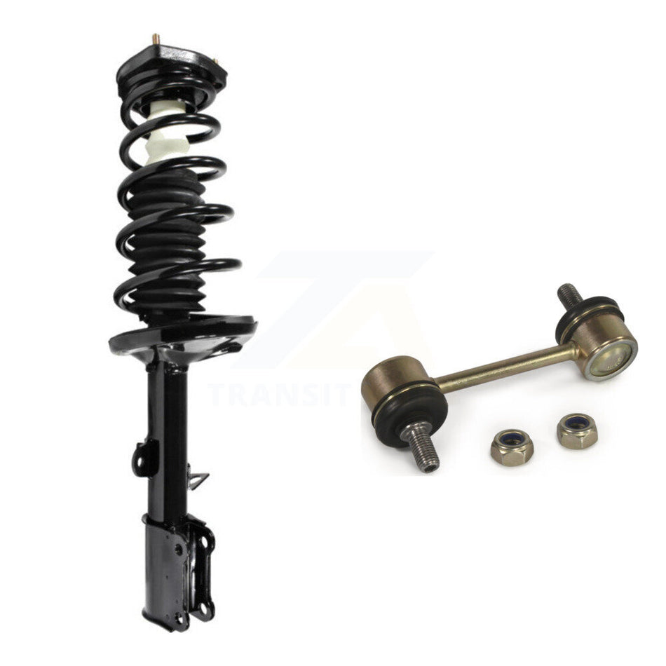 Rear Right Complete Shock Assembly And TQ Link Kit For Toyota Corolla Prizm Chevrolet Geo KSS-105478