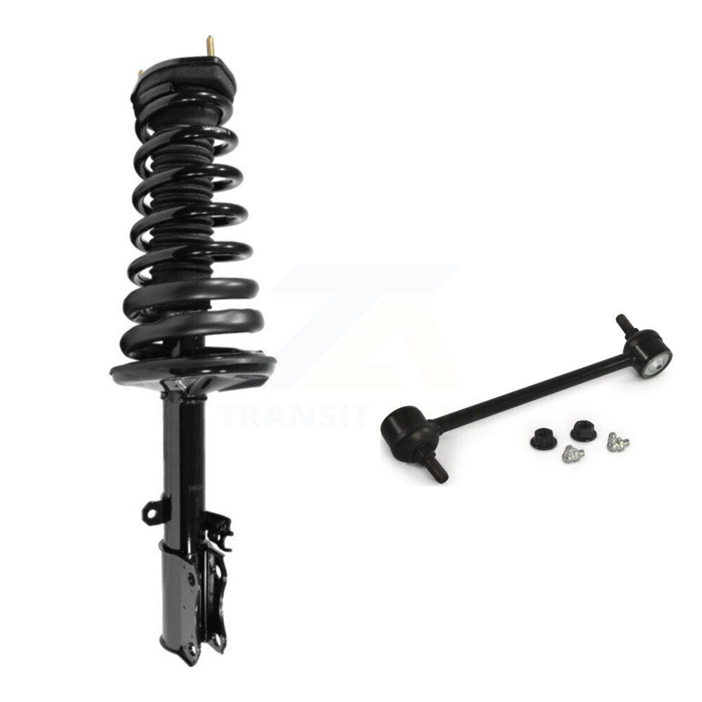 Rear Right Complete Shock Assembly And TQ Link Kit For 2002-2003 Toyota Camry Lexus ES300 KSS-105496