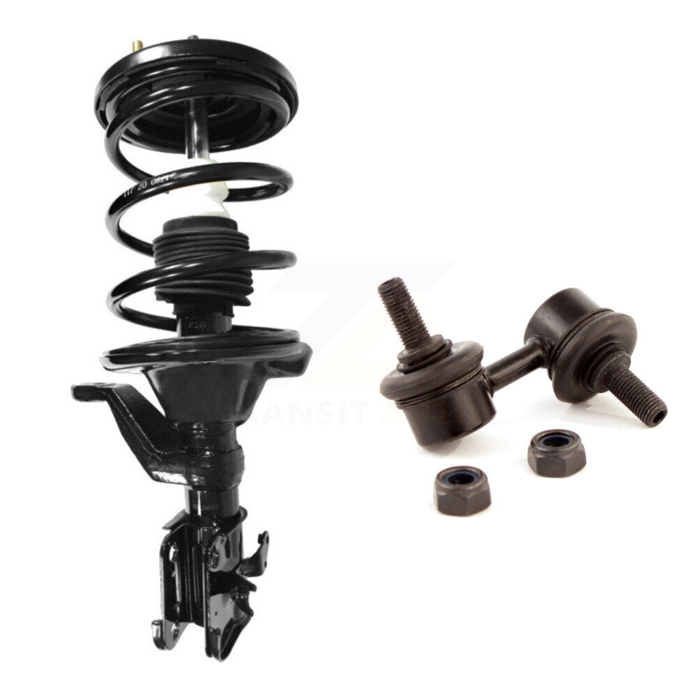 Front Right Complete Shock Assembly And TOR Link Kit For Honda Civic Acura EL KSS-105524