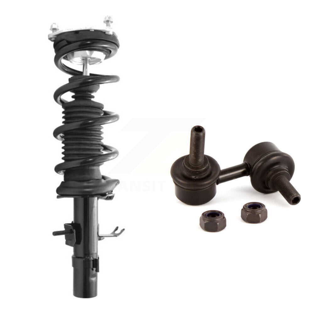 Front Right Complete Shock Assembly And TOR Link Kit For INFINITI G37 Q60 Coupe with AWD KSS-105531