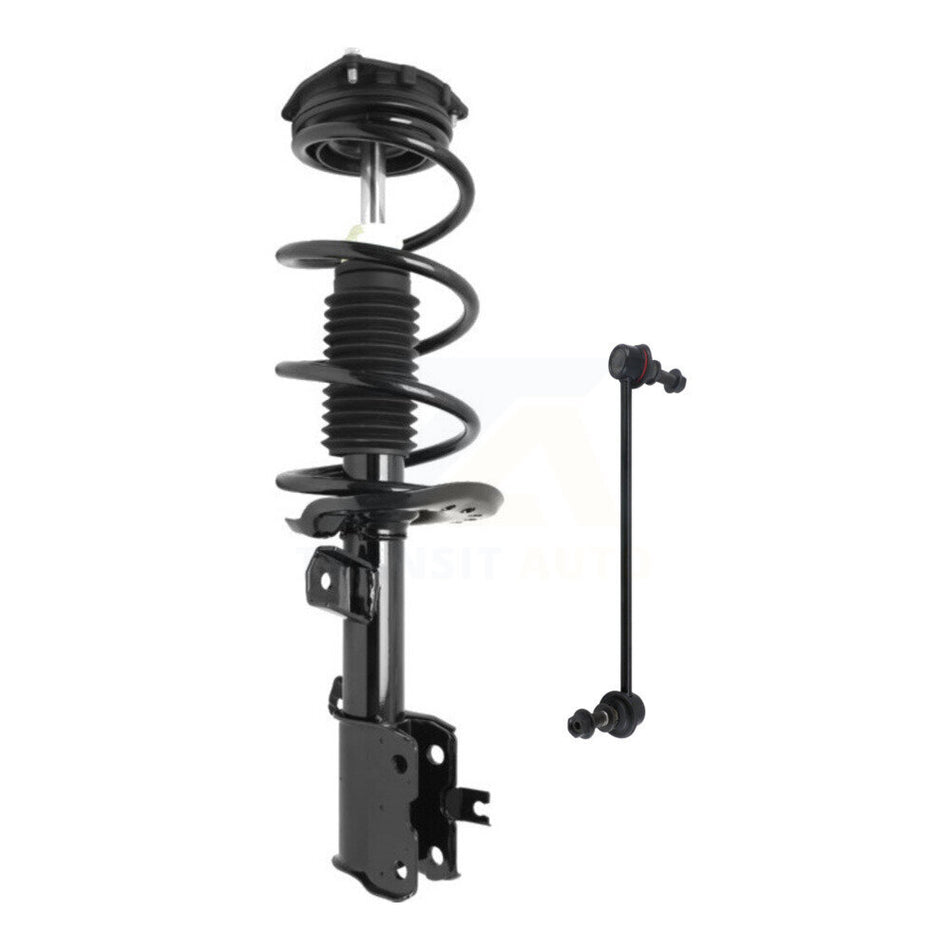 Front Right Complete Shock Assembly And TOR Link Kit For Nissan Rogue Select AWD KSS-105557