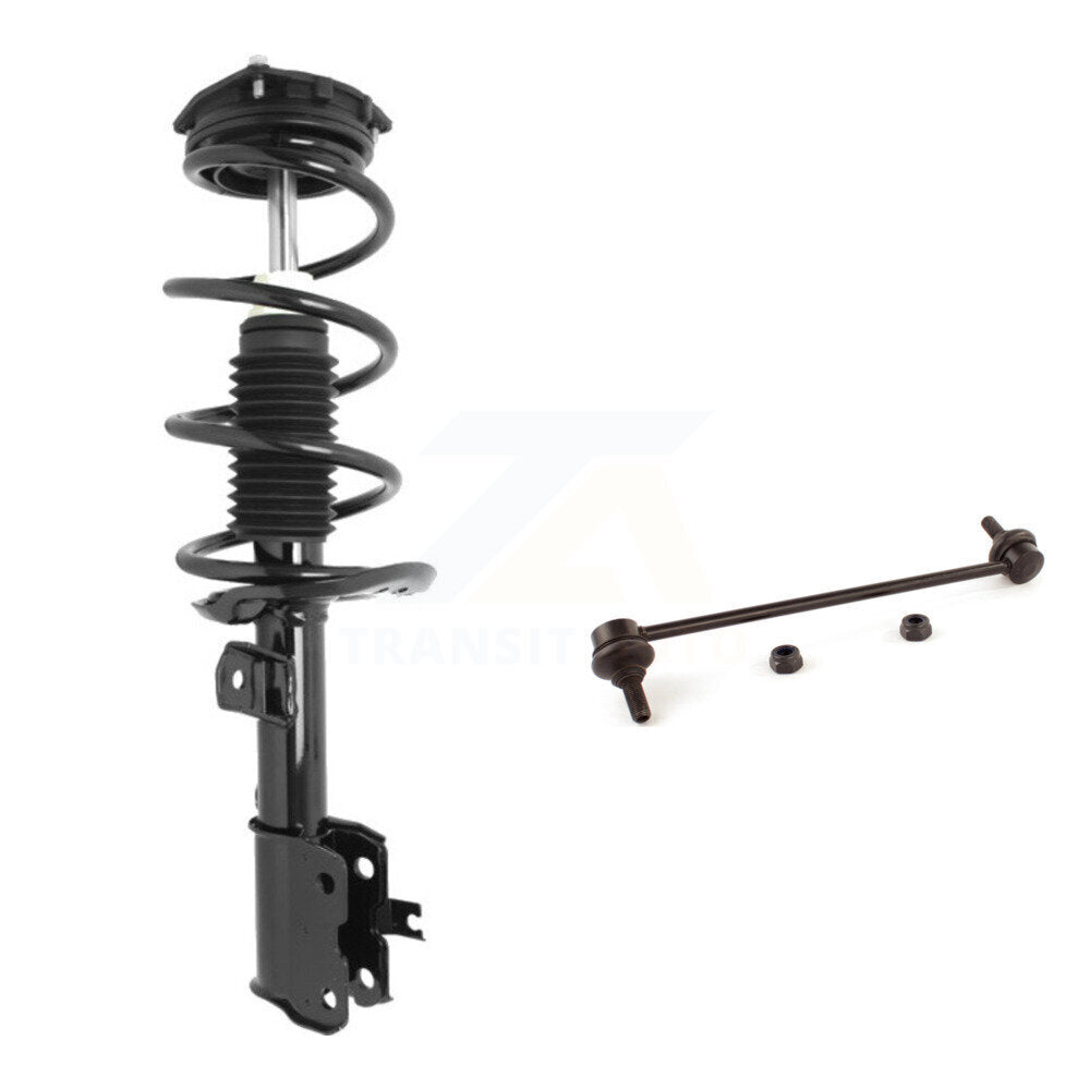 Front Right Complete Shock Assembly And TOR Link Kit For Nissan Rogue Select FWD KSS-105558