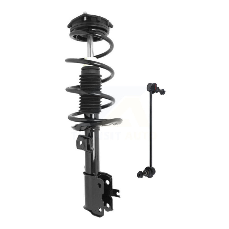 Front Right Complete Shock Assembly And TOR Link Kit For Nissan Rogue Select FWD KSS-105558