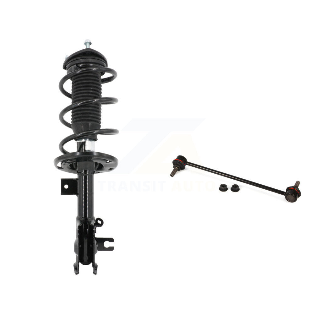 Front Right Complete Shock Assembly And TOR Link Kit For 2014-2018 Mazda 3 KSS-105562
