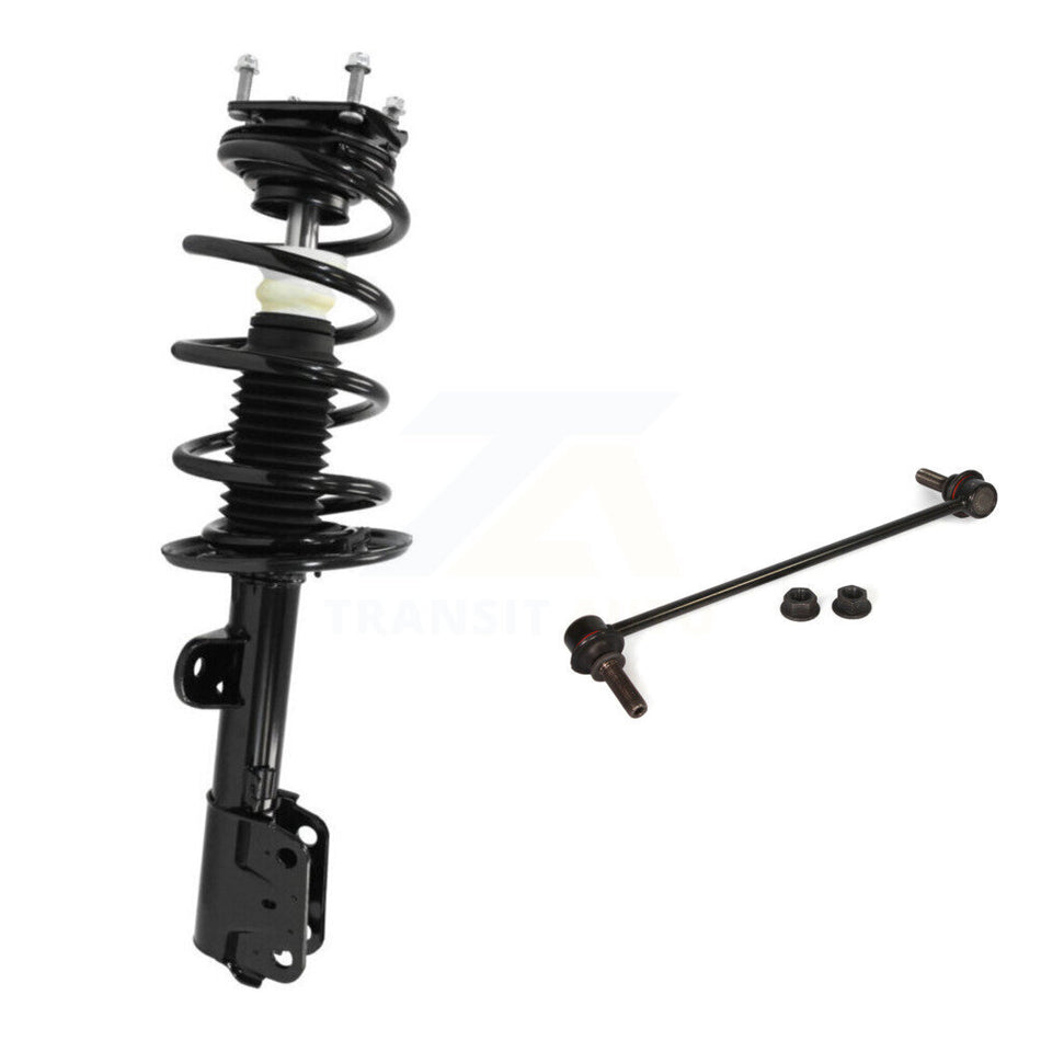 Front Right Complete Shock Assembly And TOR Link Kit For Ford Explorer AWD KSS-105569