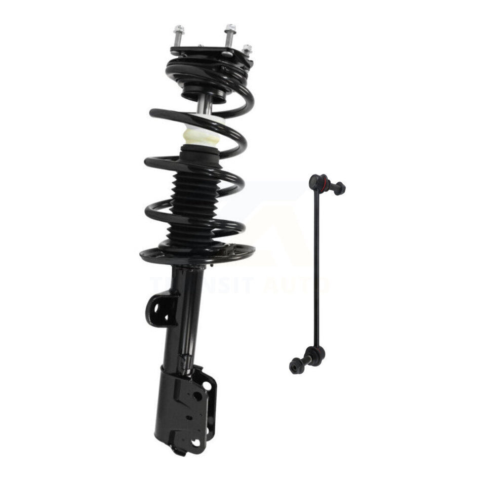 Front Right Complete Shock Assembly And TOR Link Kit For Ford Explorer AWD KSS-105569