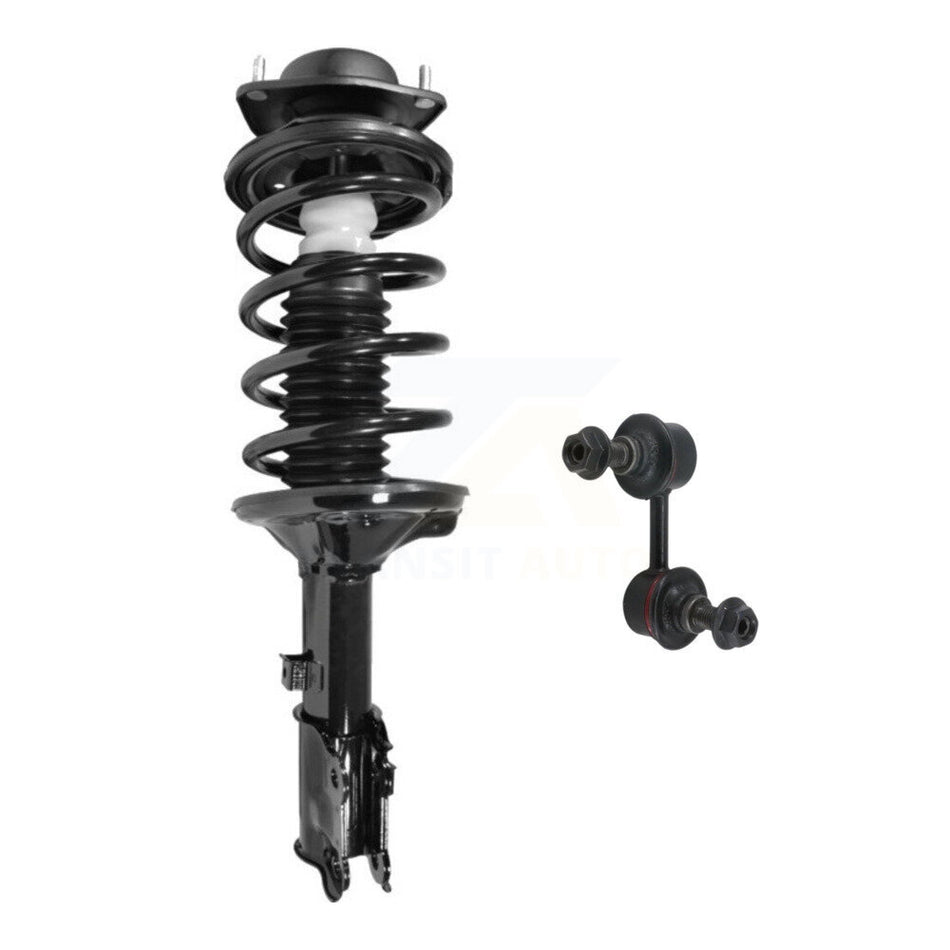 Front Right Complete Shock Assembly And TOR Link Kit For 2000-2005 Hyundai Accent KSS-105577