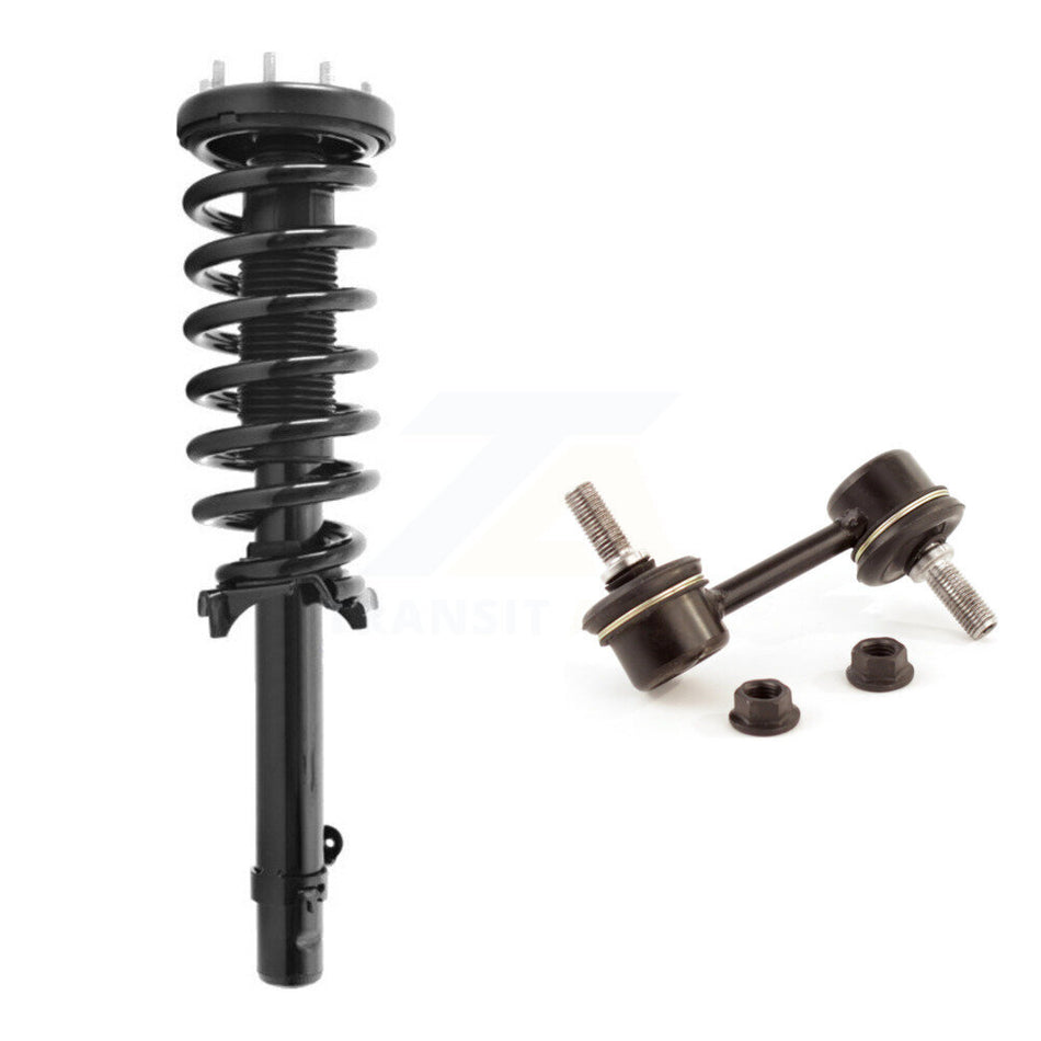 Front Right Shock Assembly And TOR Link Kit For 2008-2012 Honda Accord Sedan with 3.5L KSS-105580