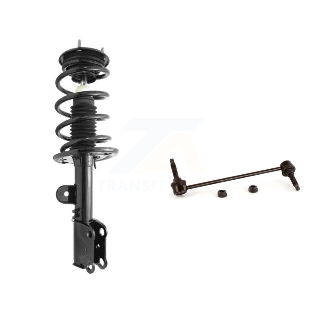 Front Right Complete Shock Assembly And TOR Link Kit For 2013-2019 Ford Flex Lincoln MKT KSS-105588