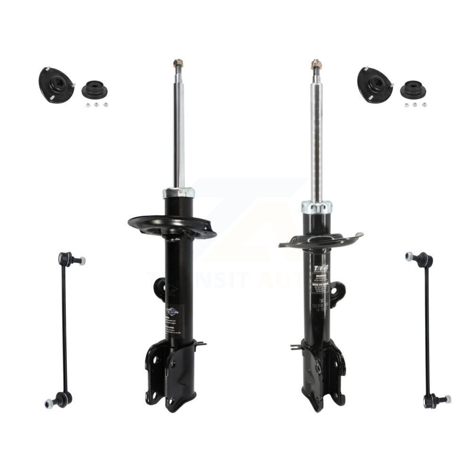 Front Strut TQ Link Kit And Mount (6Pc) For Hyundai Santa Fe Kia Sorento KSS-106988