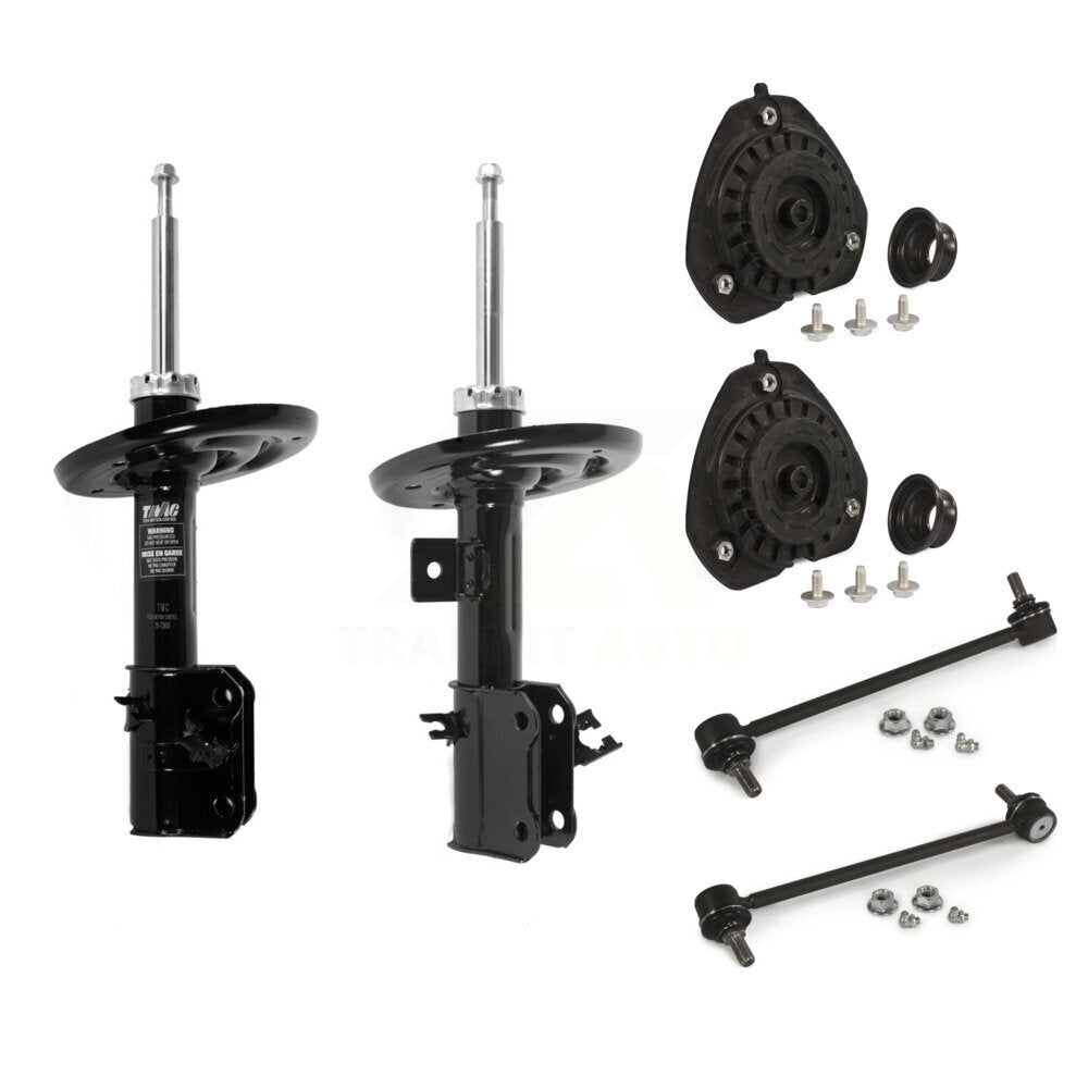 Front Strut TQ Link Kit And Mount (6Pc) For 2009-2014 Nissan Maxima KSS-106993