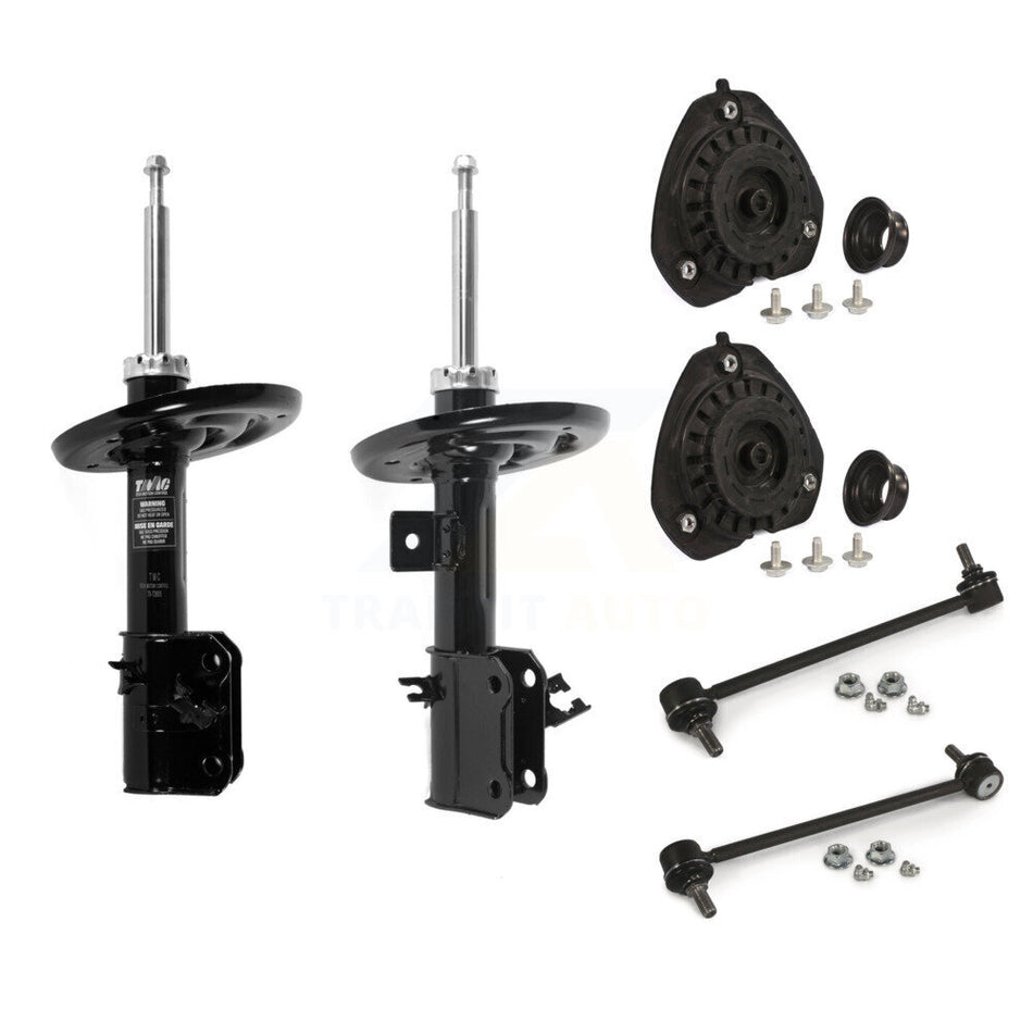 Front Strut TQ Link Kit And Mount (6Pc) For 2009-2014 Nissan Maxima KSS-106993