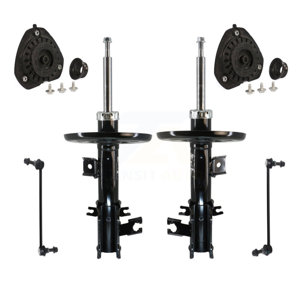 Front Strut TQ Link Kit And Mount (6Pc) For 2009-2014 Nissan Maxima KSS-106993
