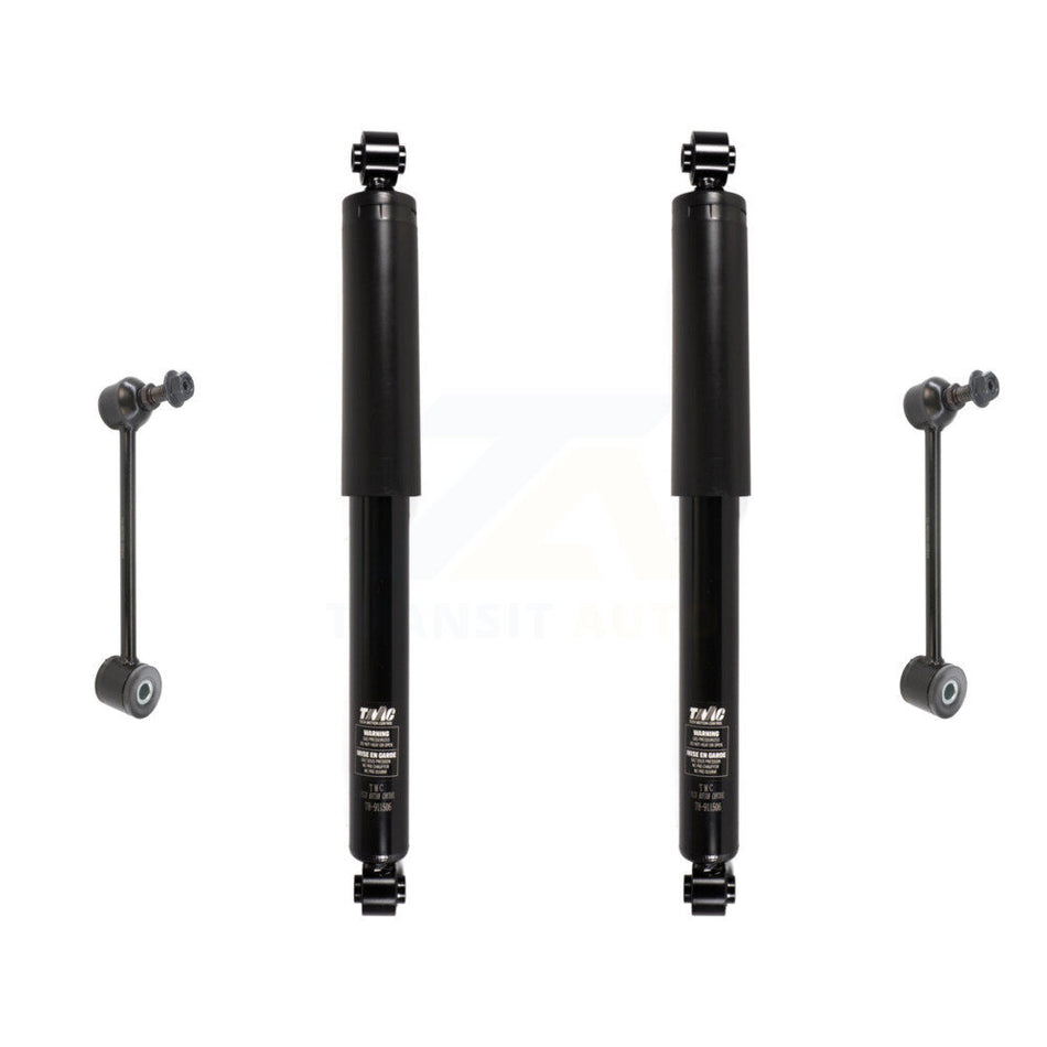 Rear Shock & TQ Link Kit For Chevrolet GMC Tahoe Yukon Avalanche 1500 Suburban XL EXT KSS-107530