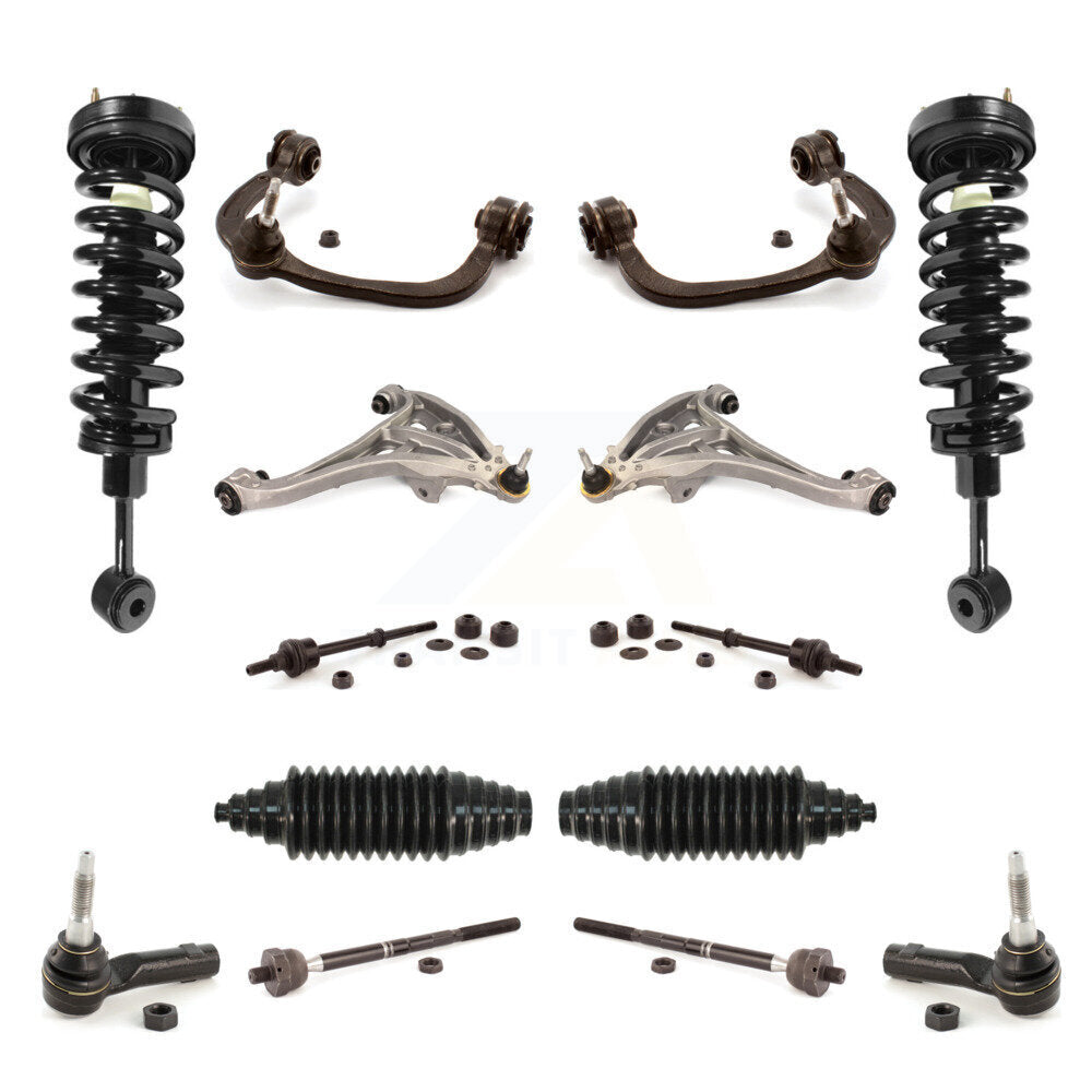 Front Suspension Control Arms Strut Assembly Link Kit (14Pc) For 2006 Ford F-150 4WD KSS-107637