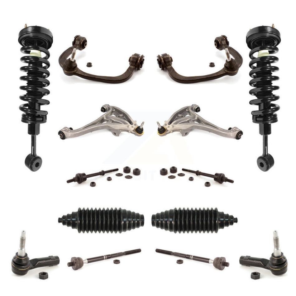 Front Suspension Control Arms Strut Assembly Link Kit (14Pc) For 2006 Ford F-150 4WD KSS-107637