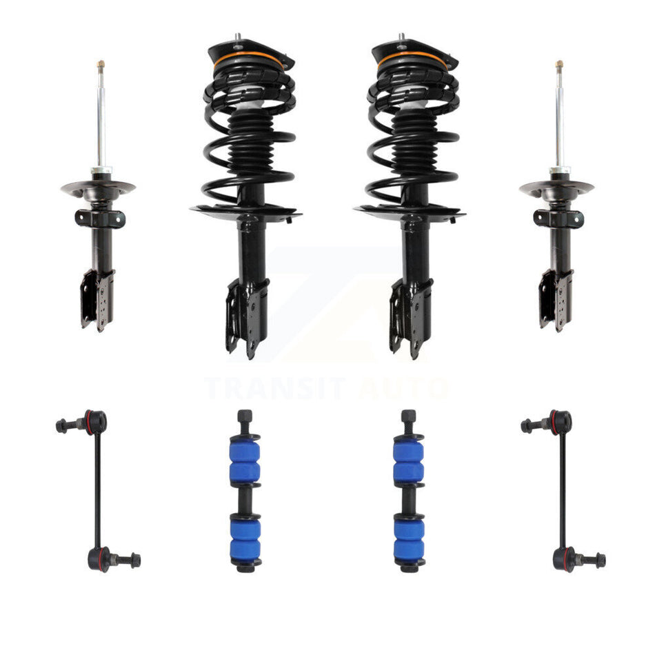 Front Rear Complete Strut & TOR Bar Link Kit For Buick Century Chevrolet Grand KSS-107644