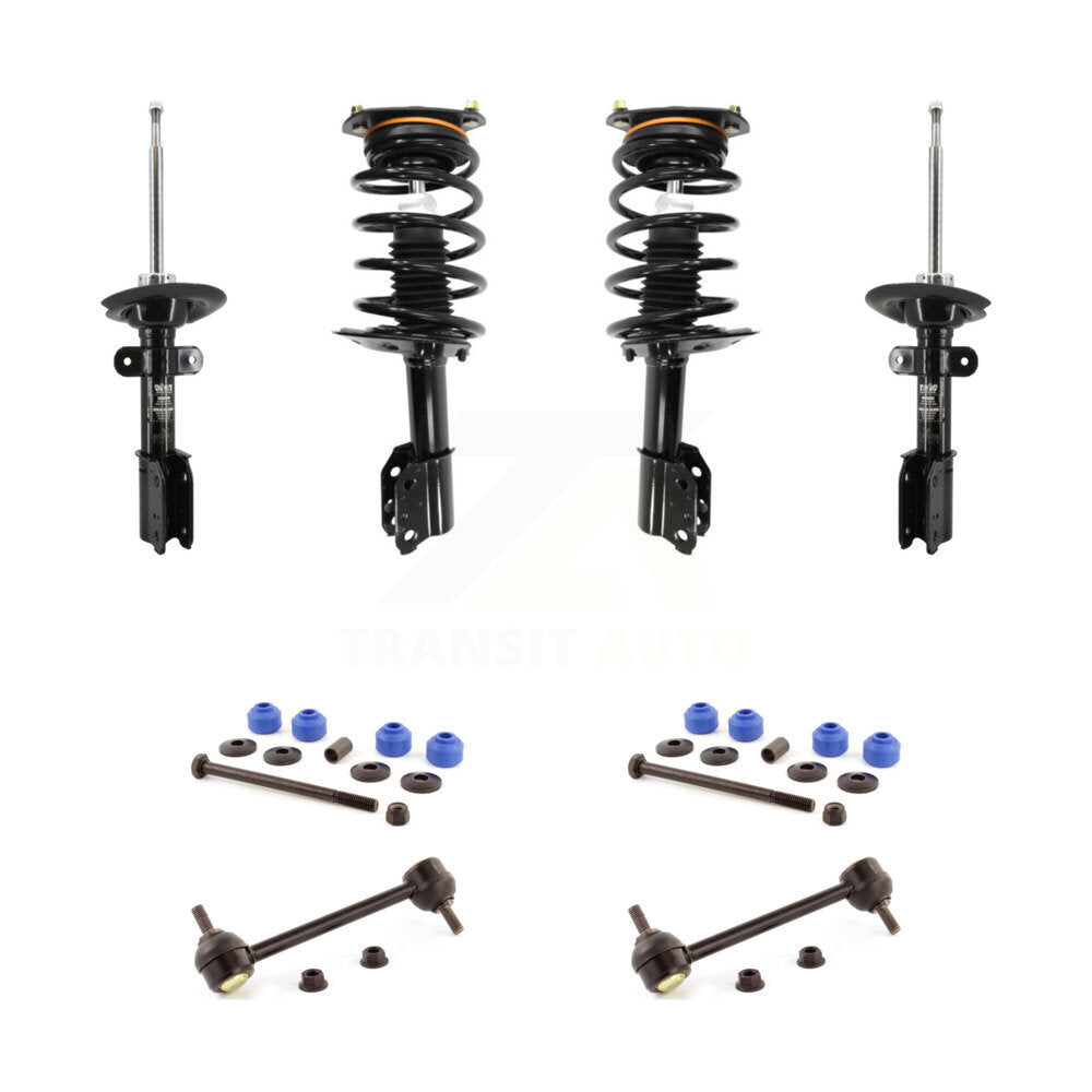 Front Rear Complete Suspension Strut & TOR Bar Link Kit For Chevrolet Impala KSS-107646
