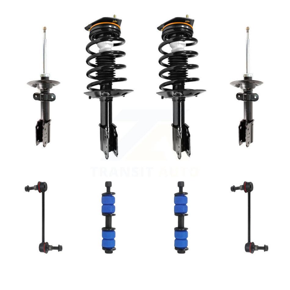 Front Rear Complete Strut & TOR Bar Link Kit For Chevrolet Impala Oldsmobile KSS-107647