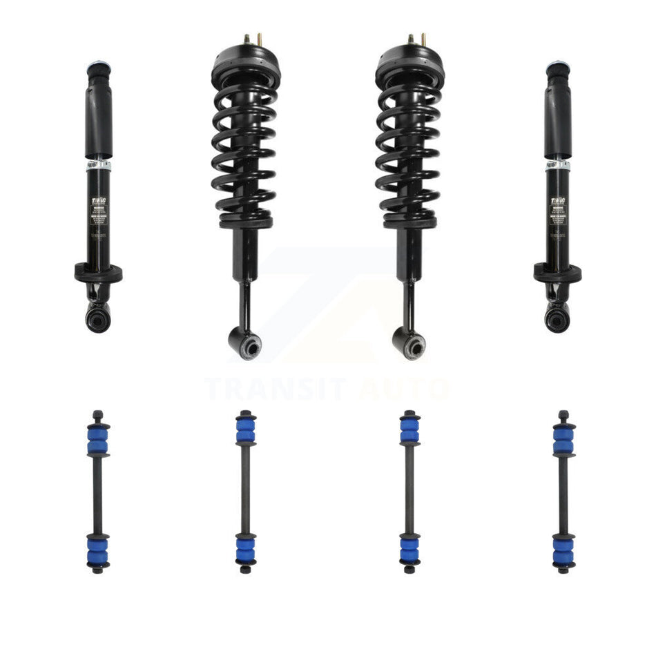 Front Rear Complete Strut & TOR sway Bar Link Kit For Ford Explorer Mercury KSS-107649