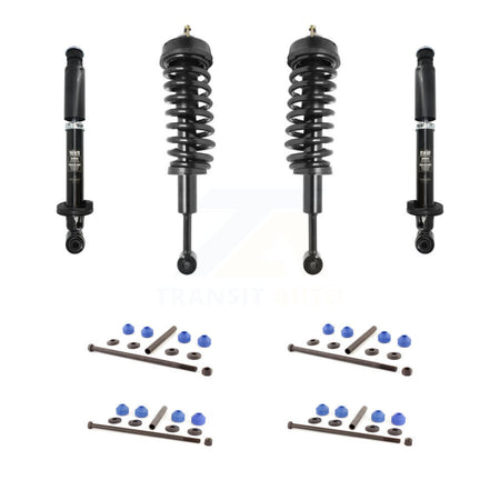 Front Rear Complete Strut & TOR Bar Link Kit For Ford Explorer Sport Trac 4WD KSS-107653