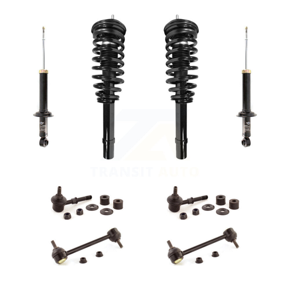 Front Rear Complete Strut & TOR Bar Link Kit For Hyundai Sonata Kia Optima KSS-107657