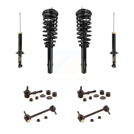 Front Rear Complete Strut & TOR Bar Link Kit For Hyundai Sonata Kia Optima KSS-107657