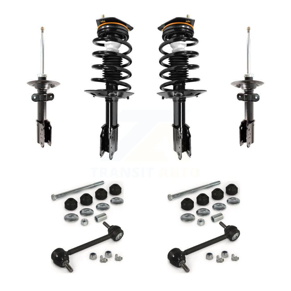 Front Rear Complete Strut & TQ Bar Link Kit For Chevrolet Impala Oldsmobile KSS-107665