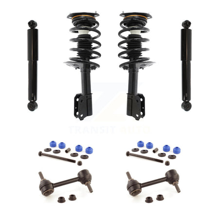 Front Rear Complete Strut Shock & TOR sway Bar Link Kit For Buick Rendezvous Pontiac KSS-107677